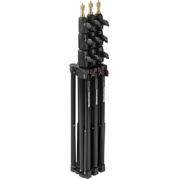 Manfrotto 1052BAC Alu Air Cushioned Compact Stand, Black