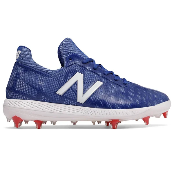 New Balance Mens COMPV1 Hybrid Performance Cleats Royal/White D 11.5, Size: 11.5 D US