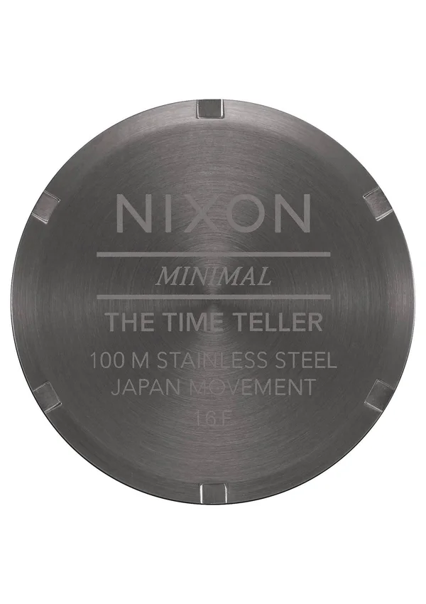 Nixon Time Teller Watch - All Gunmetal, Rose Gold