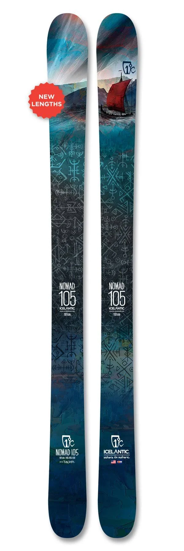 Icelantic Nomad 105 Skis