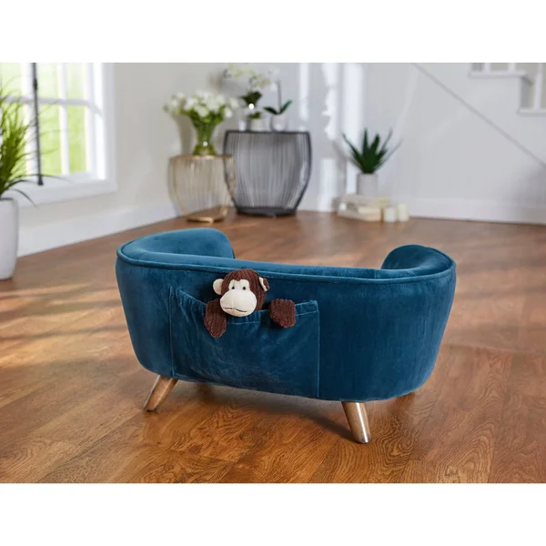 Enchanted Home Pet Romy Peacock Pet Sofa