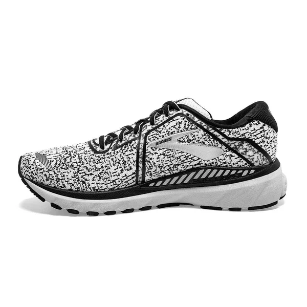 Women's Brooks Adrenaline GTS 20 Running Shoe - White/Black - Size 5.5