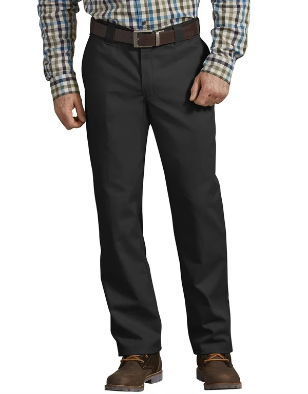Dickies wp840 Flex Active Waist Regular Fit Work Pants - Black, 32