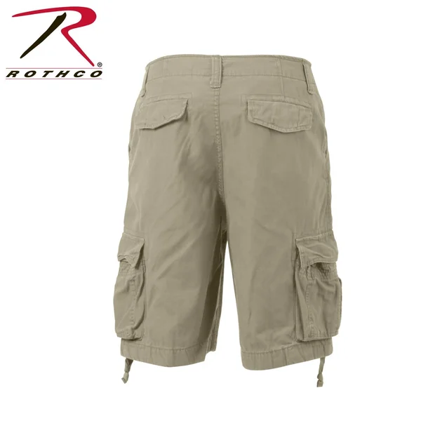 Rothco - Vintage Infantry Black Utility Shorts
