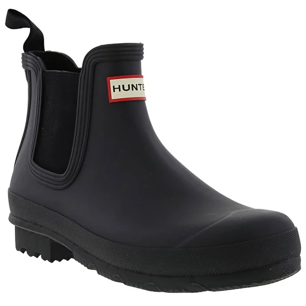Hunter Original Chelsea Boot (Black) Men's Boots