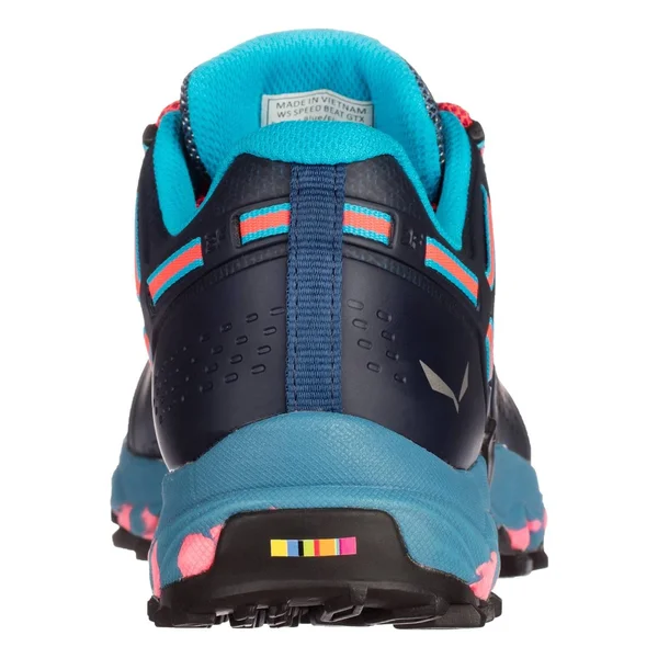 Salewa Women's Speed Beat GTX - Patriot Blue/Fluo Coral - 7.5