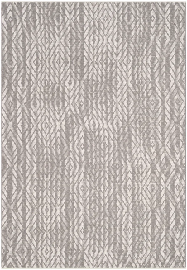 Safavieh Montauk MTK811A 6&0x22 x 6&0x22 Square Grey, Ivory Area Rug