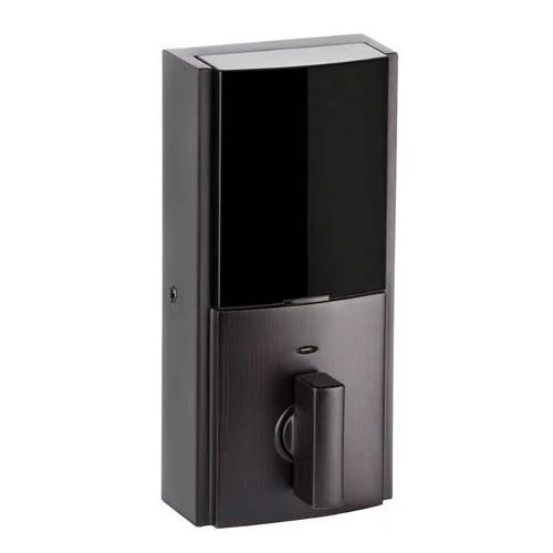 Kwikset 953OBN-HFLSQT-11P Satin Nickel Obsidian SmartCode Electronic Handleset - US15