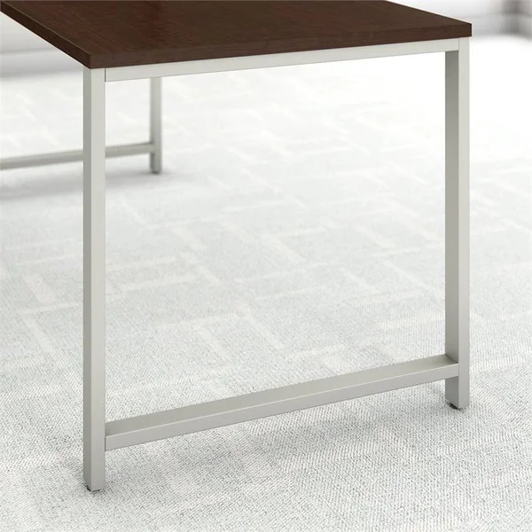 Bush Business Furniture 400 Series 72w x 24d Table Desk, Mocha Cherry (400S148MR)