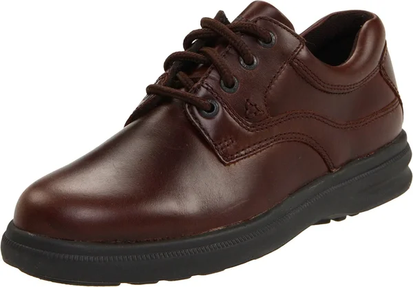 Hush Puppies Men's Glen Leather Shoes - Brown, 11.5