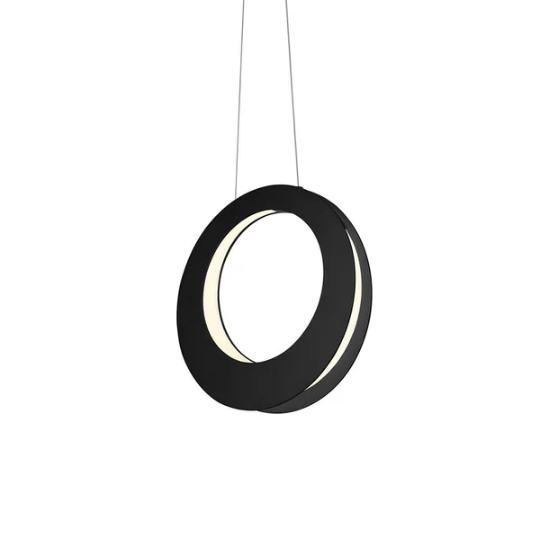 Sonneman 1754.16 - Haro 16x22 LED Pendant, Bright Satin Aluminum