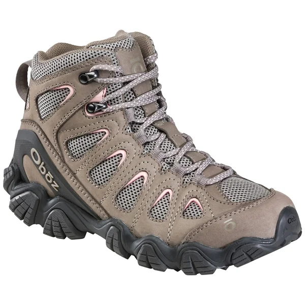 Oboz Women's Sawtooth II Mid Hiking Boots Gray 10.5