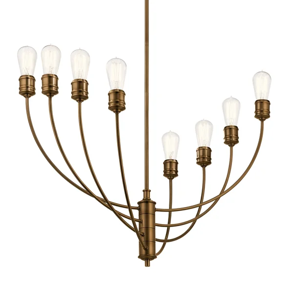Kichler Lighting Hatton 8-Light Chandelier Satin Bronze 52255SB