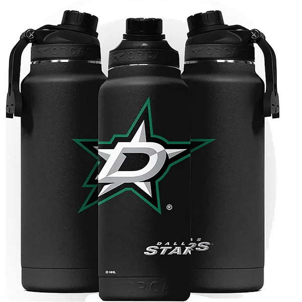Orca Dallas Stars 34oz. Large Logo Hydra Water Bottle