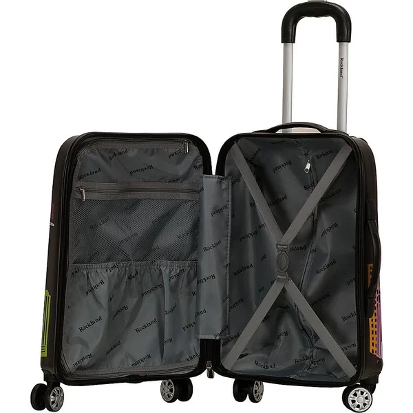 Rockland 2-Piece Upright Luggage Set Owl