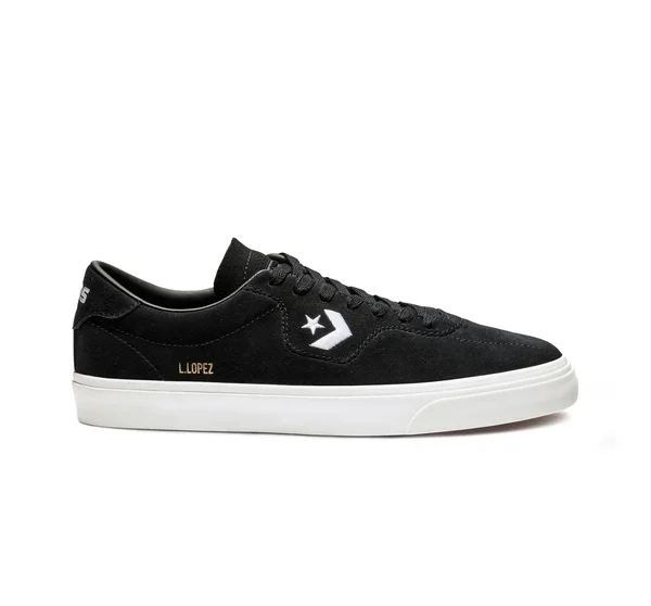 Converse Louie Lopez Pro Skate Shoes - Black/Black/White 13