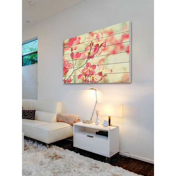 Marmont Hill Morning Light Painting Print on White Wood - Size: 12 inch x 18 inch