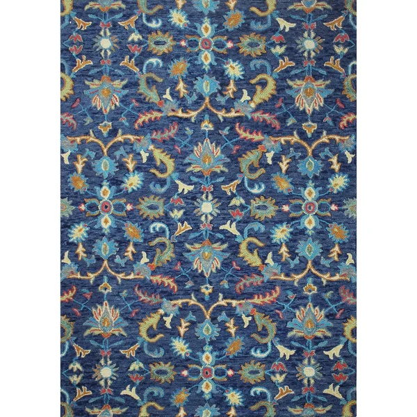 Bashian Valencia AL110 Indoor Area Rug Navy