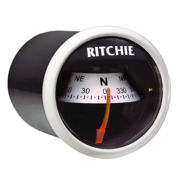 Ritchie X-21WW Compass - Dash Mount - WHITE/BLACK.