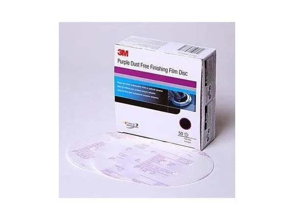 3M 30761 Purple Clean Sanding Hookit Disc 6 in P600 50 Discs/Box