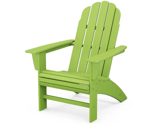 POLYWOOD Vineyard Curveback Adirondack Chair (Lime)