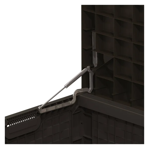 Starplast 153 Gallon Plastic Deck Box - Black