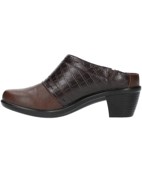 Easy Street Grey Cynthia Comfort Mules
