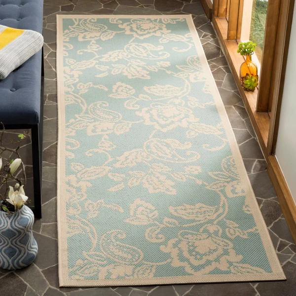 Safavieh Martha Stewart MSR4182-23121 5&3x22 x 7&7x22 Terracotta - Beige Area Rug