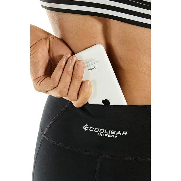 Coolibar UPF 50+ Women's High-Rise Asana Yoga Capris
