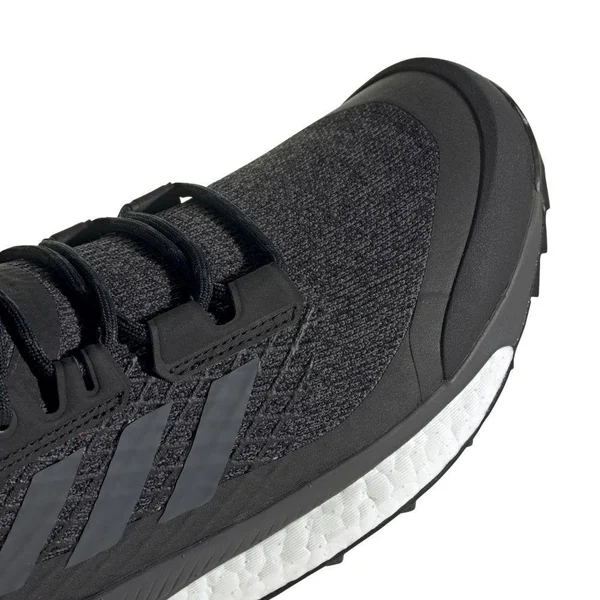 Adidas Terrex Free Hiker - Men's Black/Grey Six/Active Orange, 12.5