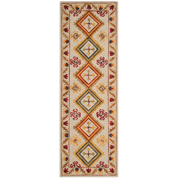Safavieh Aspen Rug Collection APN706Y - Green - Ivory - 4& x 6&