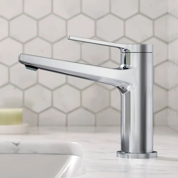 Kraus KBF-1401SFS-PU-11SN Indy Single Handle Bathroom Faucet and Matching Pop-Up Drain with Overflow in Spot Free Stainless Stee