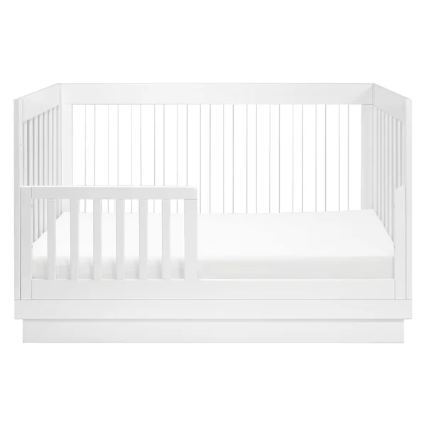 Babyletto Harlow 3-in-1 Convertible Crib - White, Acrylic