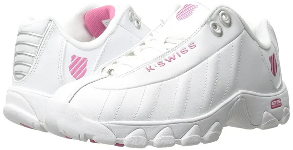 K-Swiss Women's St329 CMF White/Shocking Pink