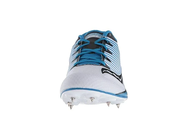 Saucony Vendetta 2 - White/Blue, 12.5