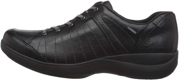 Aravon Women's REVsavor Sneaker, Size: 9.5, Black Leather