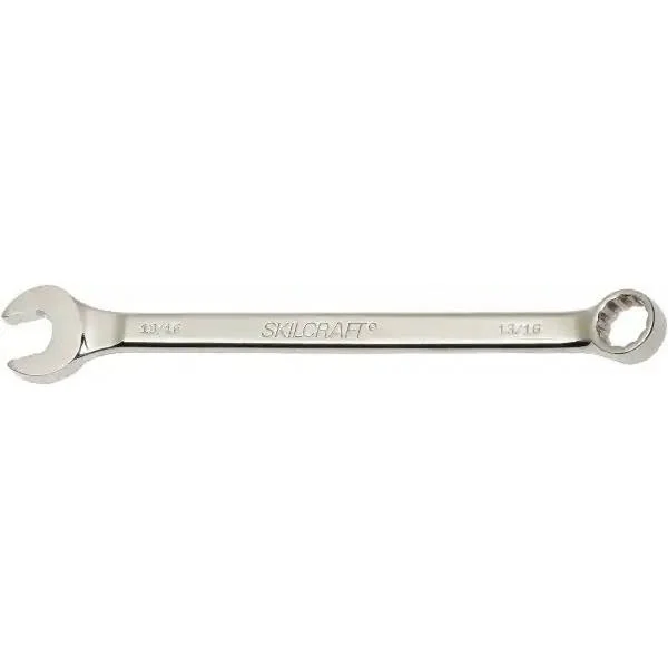 Ability One 5120-01-645-2327 Combination Wrench - Steel, Size 13/16\