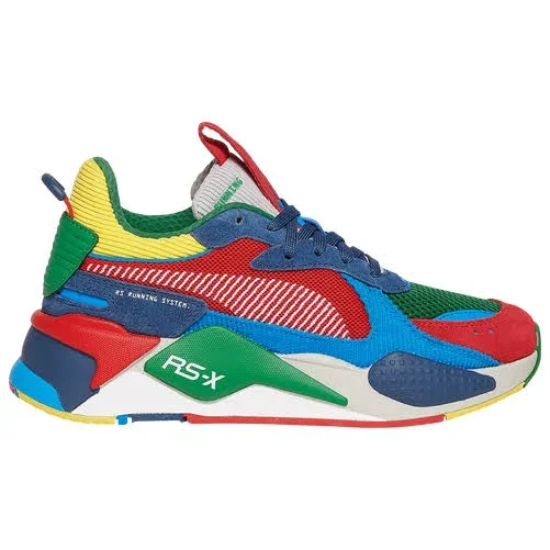 Puma RS-X - Boys Grade School Amazon Green/High Risk Red Size 04.0