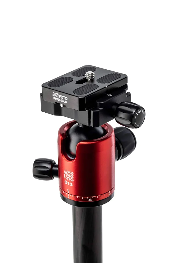 MeFOTO Roadtrip S Carbon Fiber Travel Tripod/Monopod - Titanium RTSCTTN