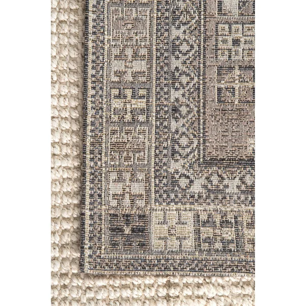 nuLOOM Transitional Aztec Sahiry Area Rug - Size: 4& x 6&