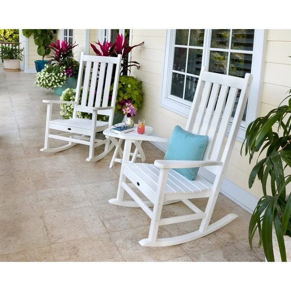 Trex Cape Cod Recycled Plastic 2 to 3 Person Recycled Plastic Conversation Patio Outdoor Lounge Set, 190609095207