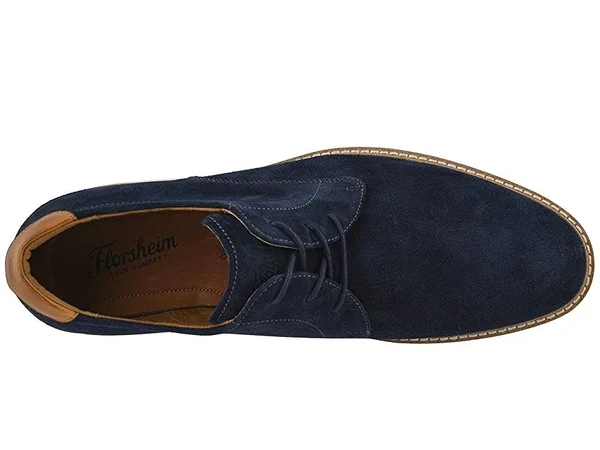 Florsheim Men's Highland Plain Toe Oxford - Navy Suede