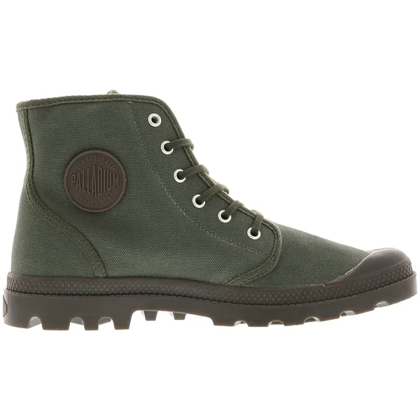 Palladium Boots Unisex Pampa Hi originale Olive Night Black