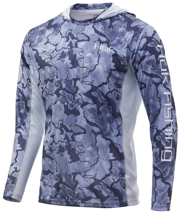 Huk Men's Icon x Camo Hoodie - Large - Erie