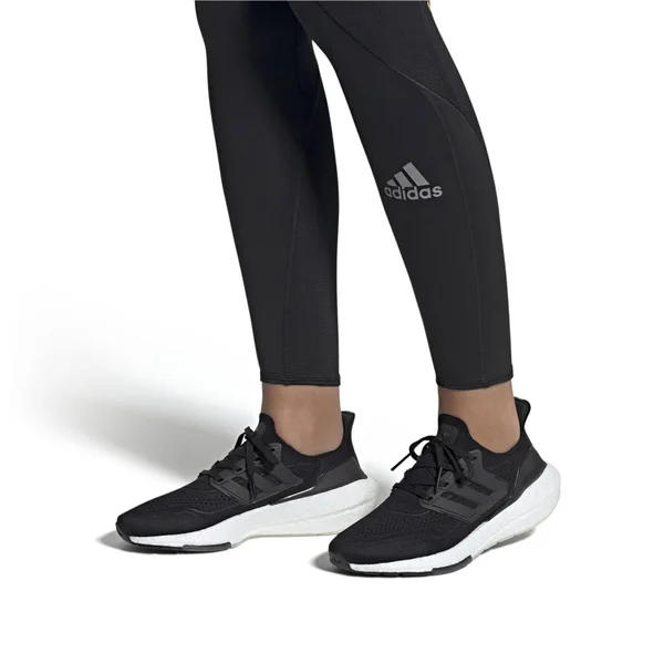 Adidas Women's Ultraboost 21 Running Shoes, Black