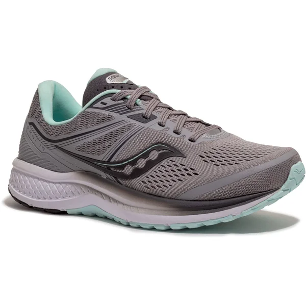 Saucony Omni 19 7.5 - Alloy/Sky (Women's)