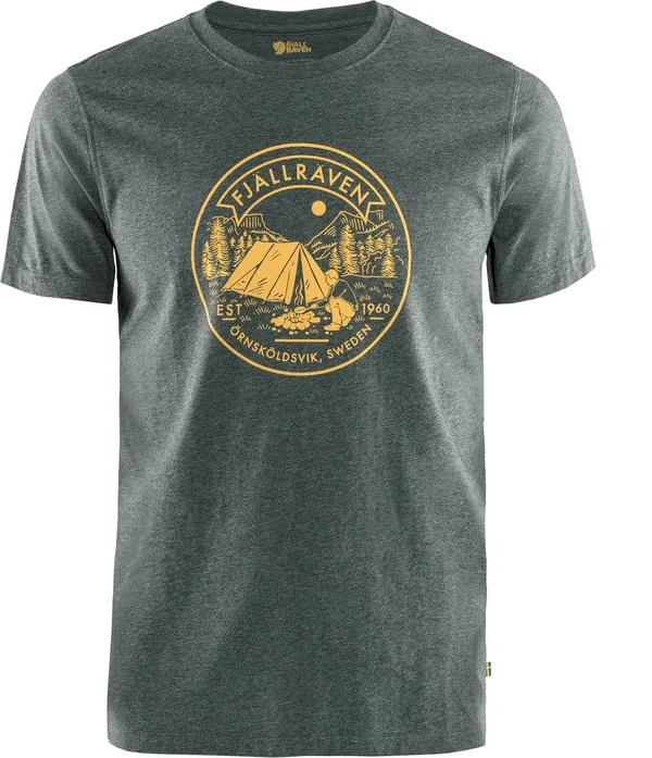 Fjallraven Lagerplats T-Shirt - Men's Stone Grey - S