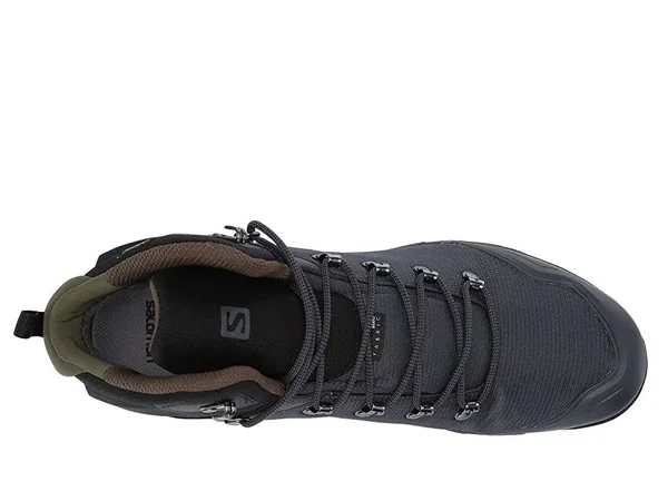 Salomon Men's Outback 500 GTX Boots Ebony - Black, Grape Leaf 9