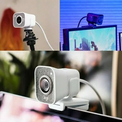 Logitech StreamCam Full HD Webcam - White