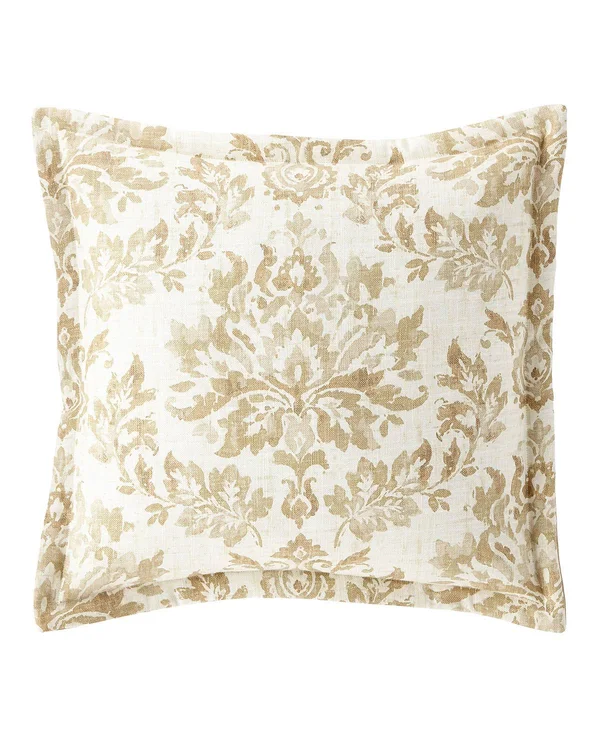Sherry Kline Home Vanessa Main European Sham - Gray, European Sham, Shams European Shams